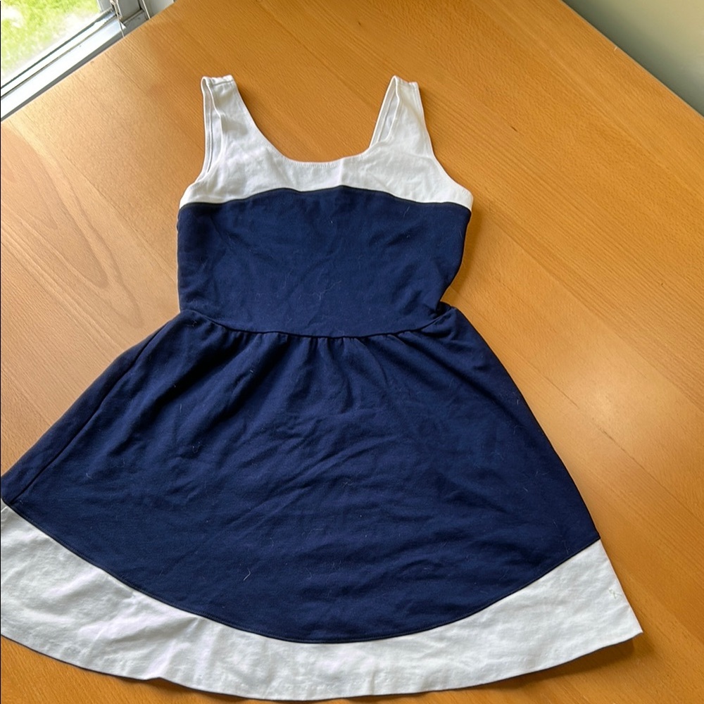 Saks Fifth Avenue Kids Dress - Navy and White